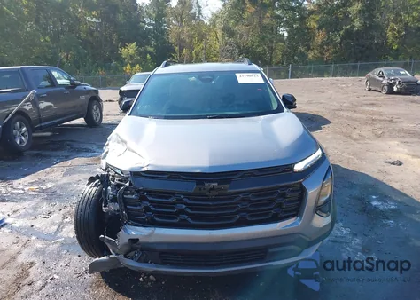 2025 Chevrolet Equinox Fwd Lt из США, поврежденный, VIN 3GNAXHEG9SL249589